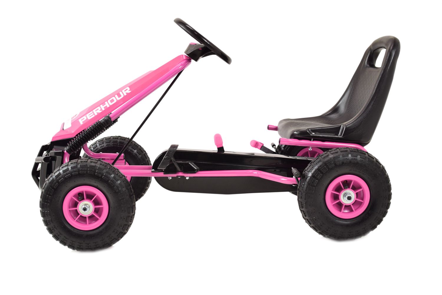 NAJNOWSZY GOKART NA PEDAŁY OFF ROAD, POMPOWANE KOŁA, HAMULCE/G205 - obrazek 5