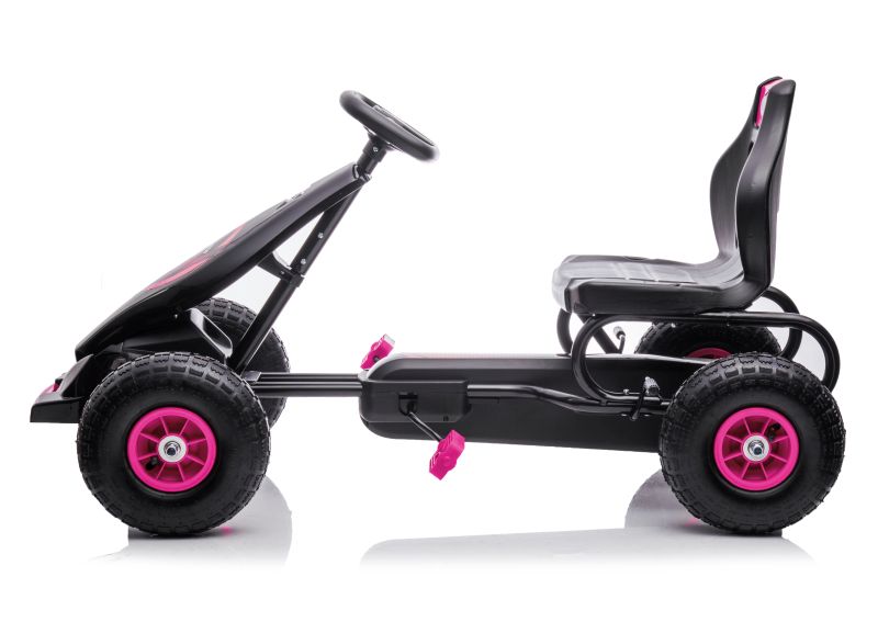 DUŻY GOKART NA PEDAŁY SUPER POWER 5, POMPOWANE KOŁA/G18 - obrazek 32