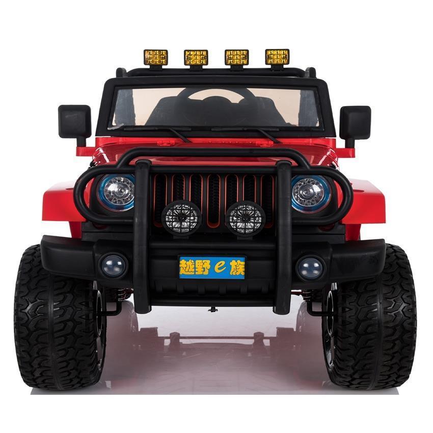 MEGA JEEP 4X4 Z REDUKTOREM NAPĘDU EXCLUSIVE, WOLNY START,MIĘKKIE KOŁA, 2x12V 10 Ah/WXE1688 - obrazek 18