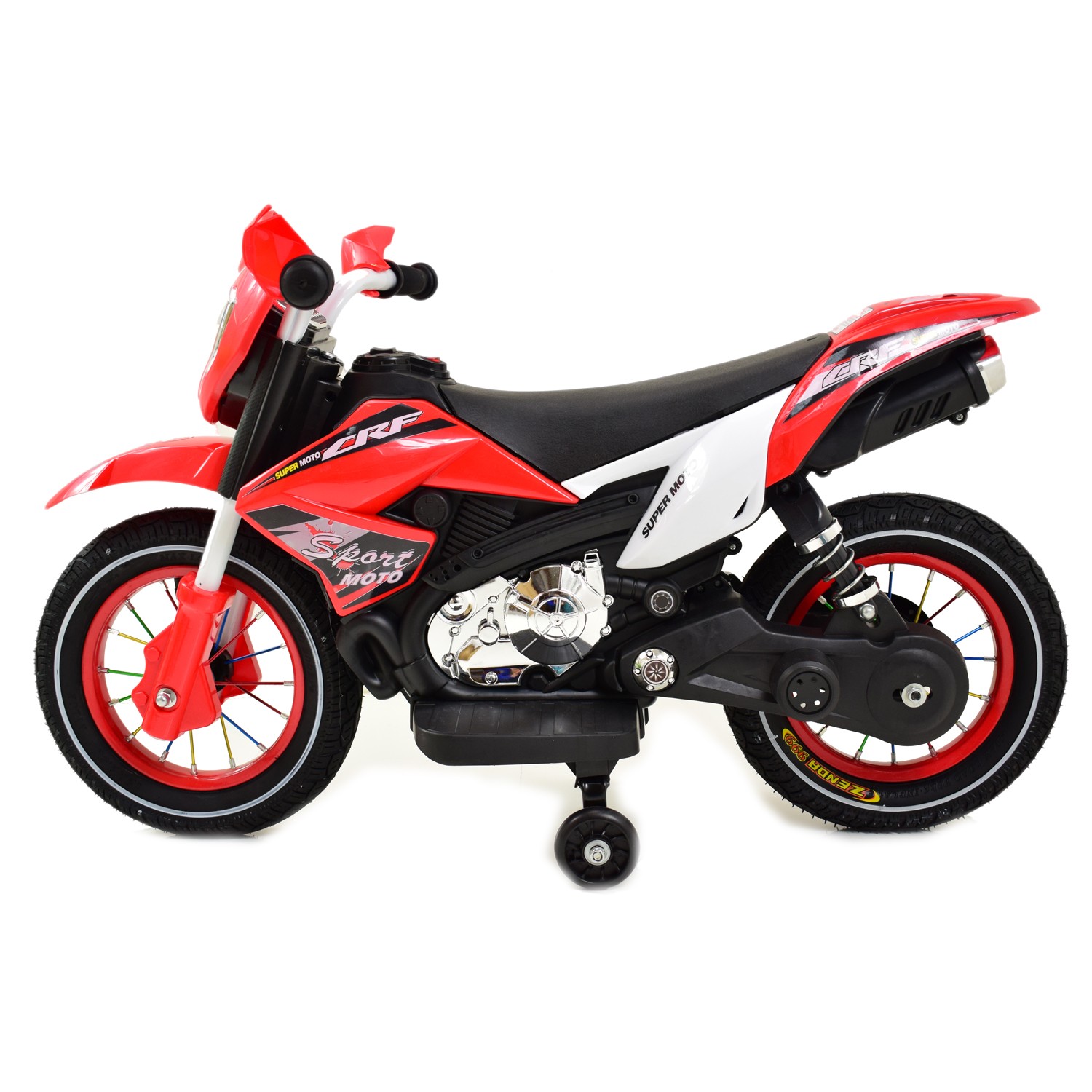 NAJNOWSZY MOTOR CROSSOWY CRF, POMPOWANE KOŁA, PANEL, DŹWIĘK, 2 SILNIKI /6186 - obrazek 5