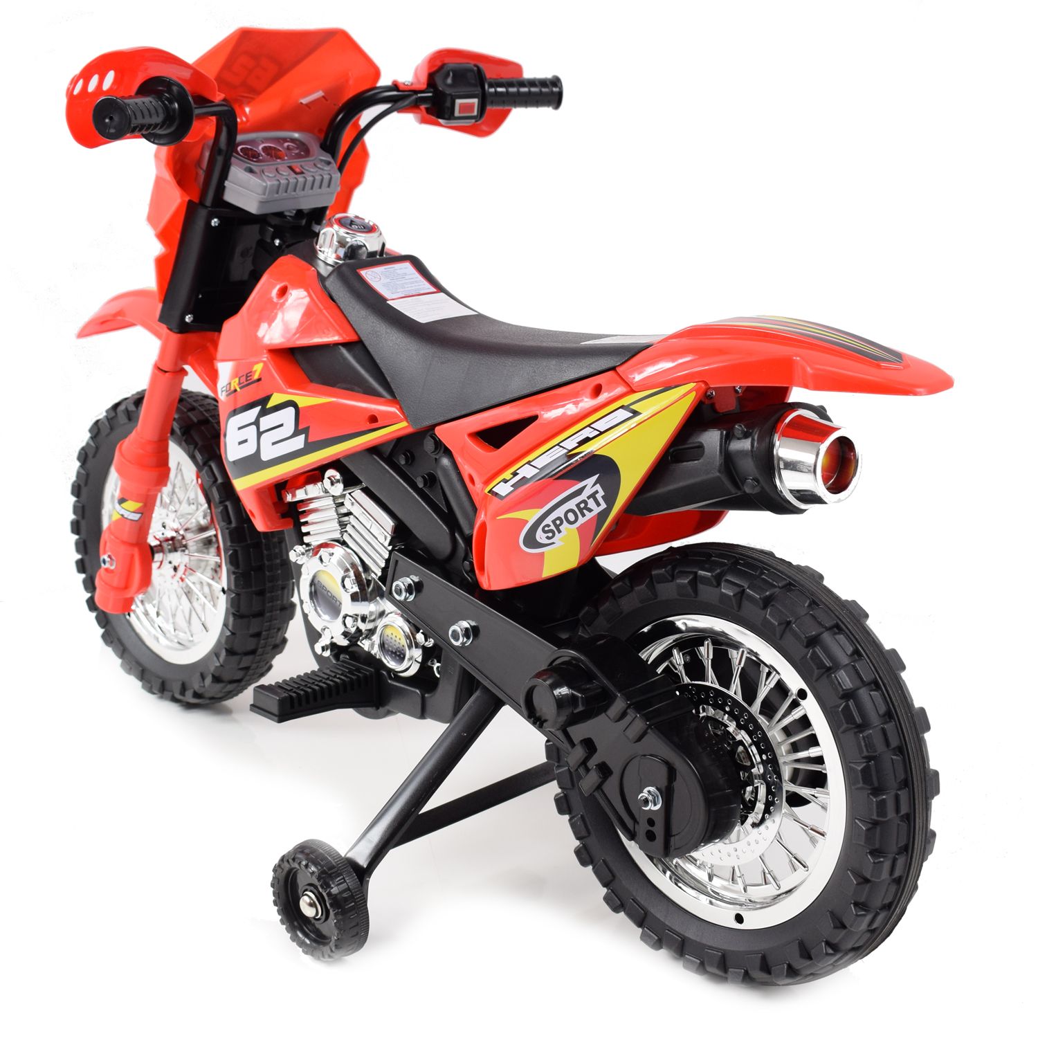 DUŻY MOTOR CROSS 2 STRONG 2 Z DŹWIĘKAMI I Ś / ZP-3999A - obrazek 5