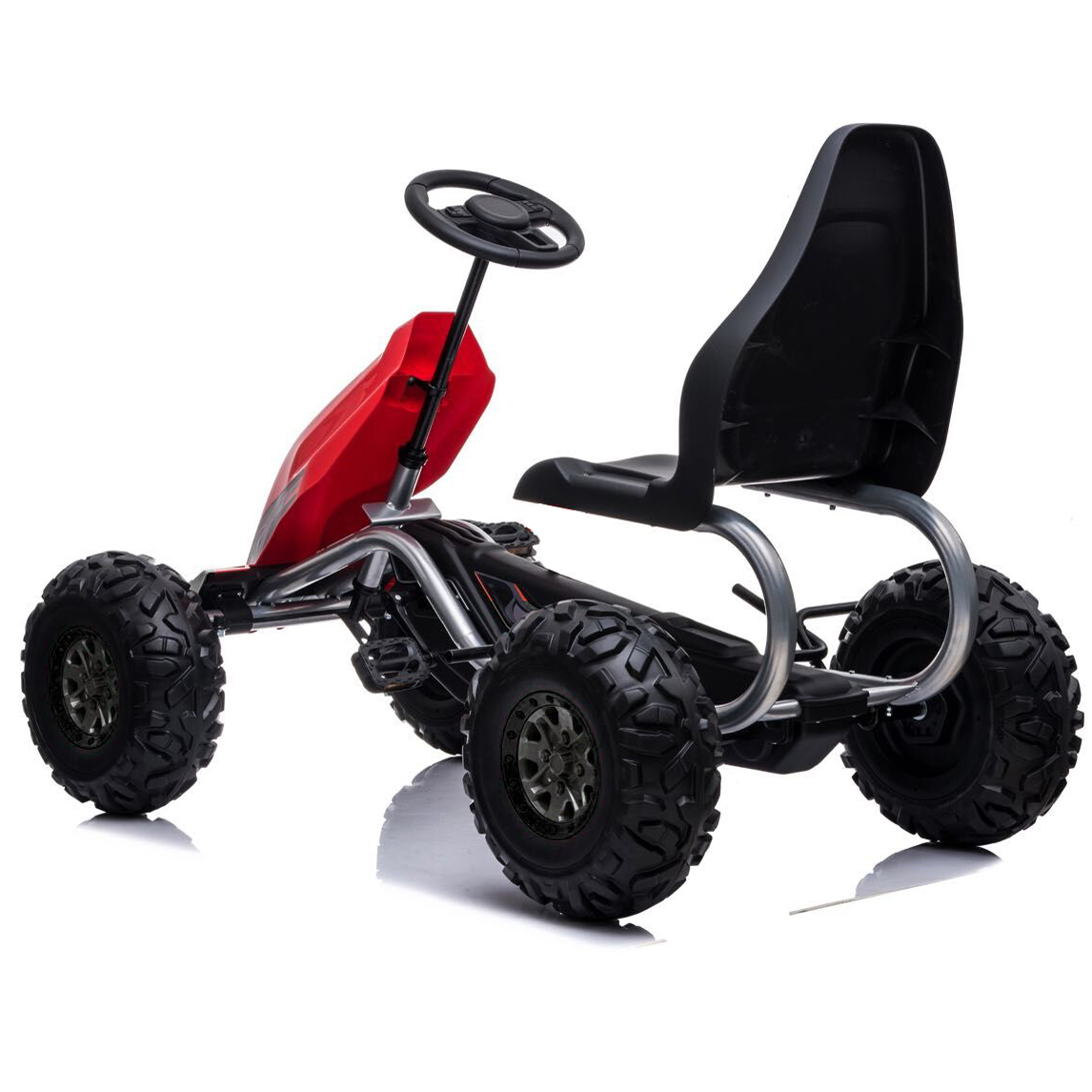 OLBRZYMI GOKART NA PEDAŁY, POMPOWANE KOŁA, PRZESUWANE SIEDZENIE,DO 100 KG/B012 - obrazek 8