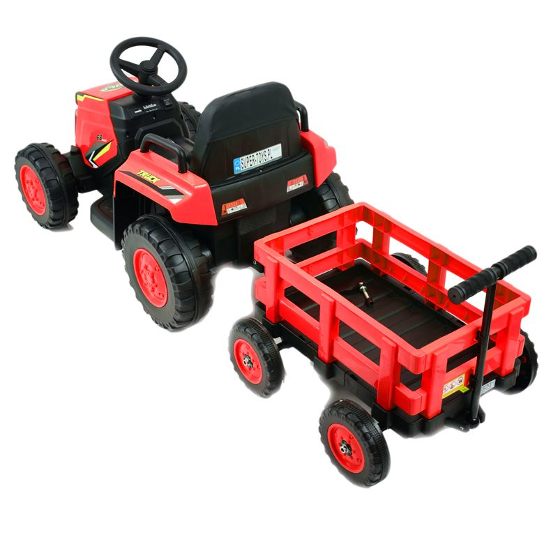 SUPER TRAKTOR "TRUCK"- NA AKUMULATOR Z PRZYCZEPĄ,WÓZEK,PILOT,APLIKACJA/DLSX18 - obrazek 6