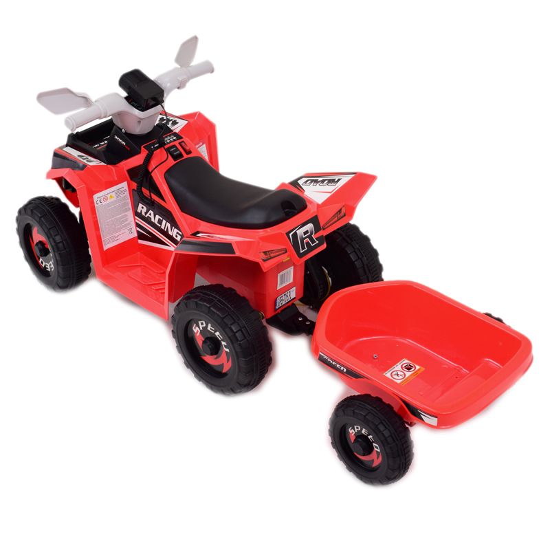 QUAD ATV ROAD Z PRZYCZEPĄ I MEGAFONEM/XMX630T - obrazek 12