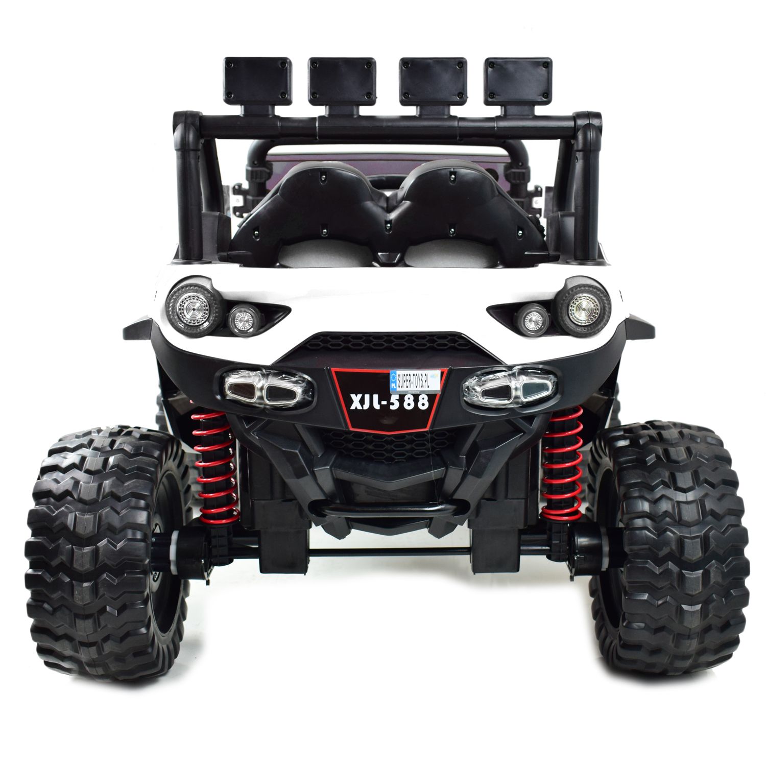 MEGA AUTO CFORCE 4X4 , METALOWE AMORTYZATORY, FUNKCJA BUJANIA, KLIMATYZACJA MIĘKKIE KOŁA EVA, MIĘKKIE SIEDZENIE FULL OPCJA /XJL588 - obrazek 12