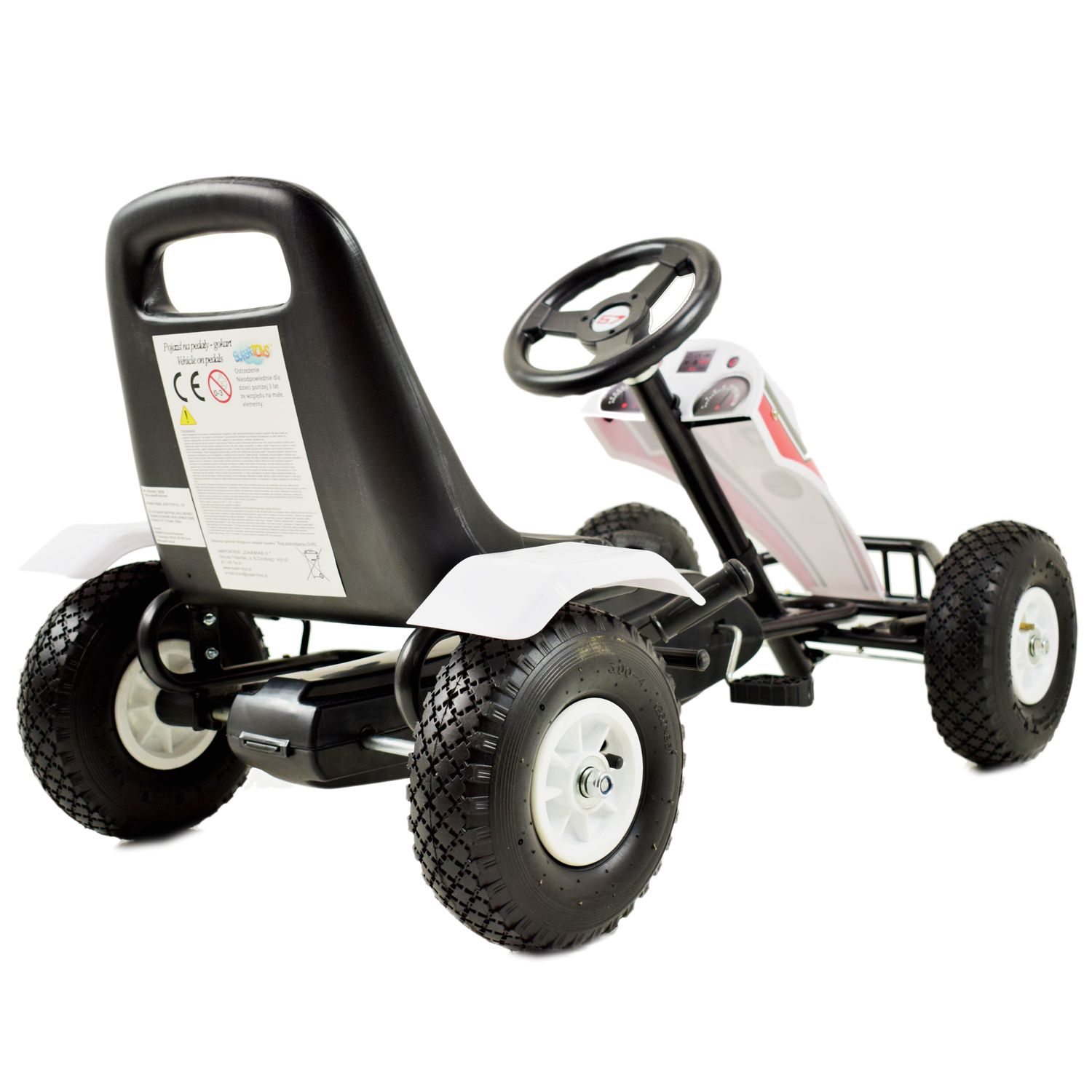 NAJNOWSZY GOKART NA POMPOWANYCH KOŁACH, PRZESUWANE SIEDZENIE, POMPOWANE KOŁĄ/2022B - obrazek 6