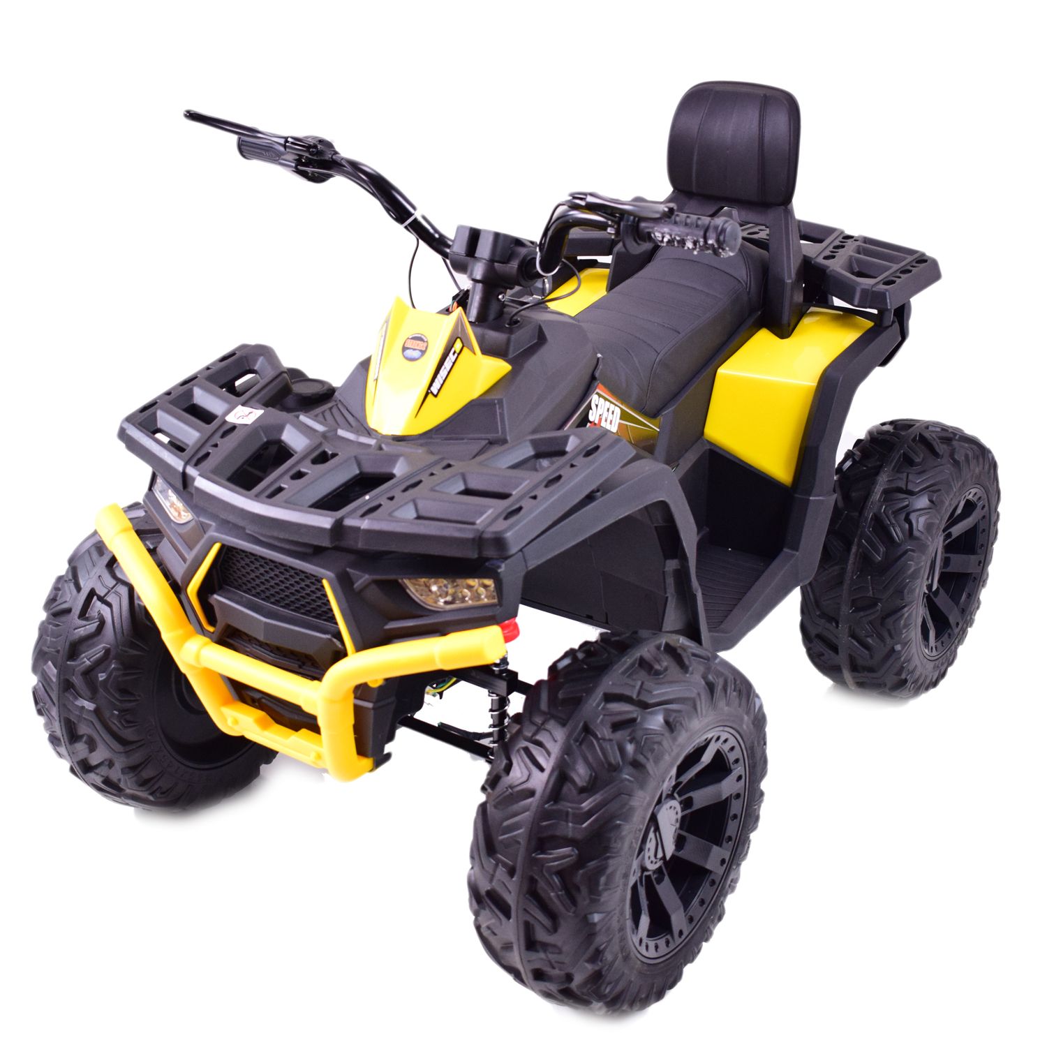 MEGA QUAD TOP SPEED 4X45W, SUPER MOC, GAZ W MANETCE, HAMULCE, PILOT/JC-333 - obrazek 5