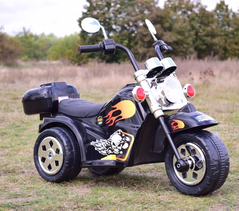 PIERWSZY MOTOR CHOPPER NA AKUMULATOR Z KUFERKIEM/LL777-1 - obrazek 5