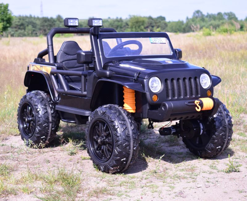 MEGA JEEP 4 SPEED DLA DZIECKA I DLA RODZICA 4x4, DO 100 kg - STEROWANIE TELEFONEM, WALIZKA - HIT/XB1118 - obrazek 7