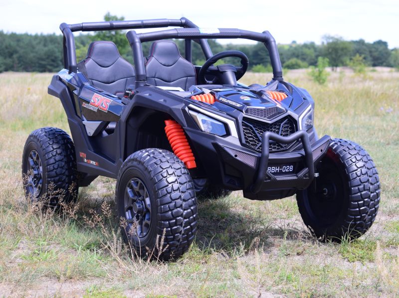 MEGA BUGGY SXS DLA 2 DZIECI 2X120W, SUPER MOC, PRZESUWANE SIEDZENIE, WALIZKA/BBH028 - obrazek 5