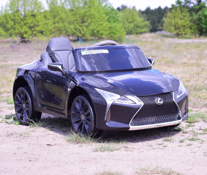 ORYGINALNY LEXUS LC500 NA NAJLEPSZEJ WERSJI, MIĘKKIE KOŁA, MIĘKKIE SIEDZENIE/JE1618 - obrazek 12