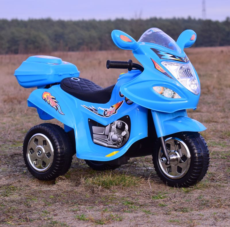 Motorek dla maluszka, dźwięki, światła, miękkie siedzenie/LL1188 - obrazek 14