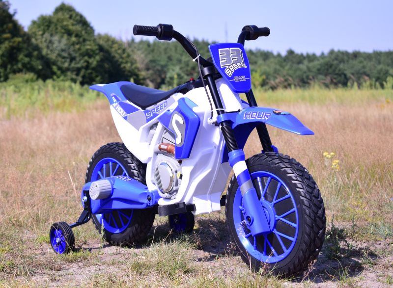 MEGA MOTOR ENDURO - MIĘKKIE KOŁA, AMORTYZATOR, 12V, WALIZKA SUPER JAKOŚĆ/XMX616 - obrazek 5