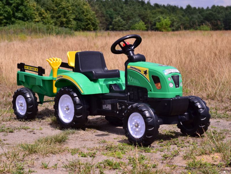 TRAKTOR NA PEDAŁY Z PRZYCZEPĄ I AKCESORIAMI/TR3001 - obrazek 12
