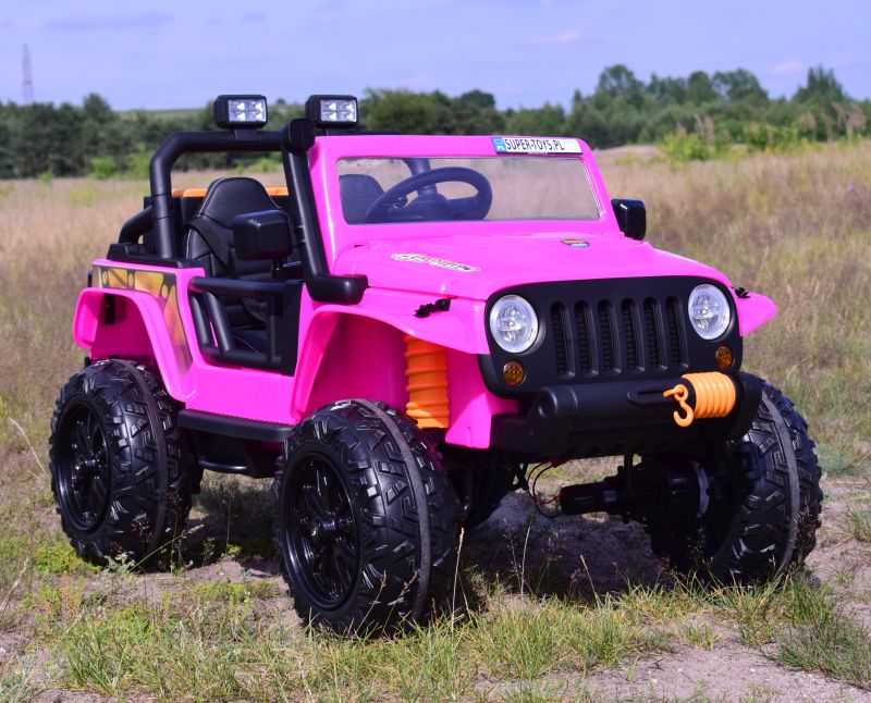 MEGA JEEP 4 SPEED DLA DZIECKA I DLA RODZICA 4x4, DO 100 kg - STEROWANIE TELEFONEM, WALIZKA - HIT/XB1118 - obrazek 13