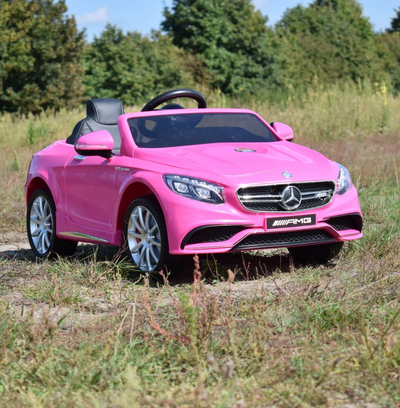 MERCEDES S63 AMG LICENCJA, MIĘKKIE KOŁA EVA FULL OPCJA, WOLNY START, MIĘKKIE SIEDZENIE/HL169 - obrazek 6