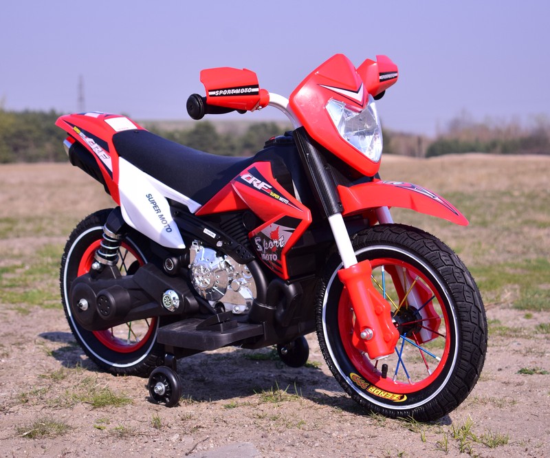 NAJNOWSZY MOTOR CROSSOWY CRF, POMPOWANE KOŁA, PANEL, DŹWIĘK, 2 SILNIKI /6186 - obrazek 6