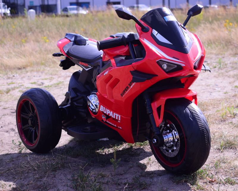 MEGA MOTOR 3 KOŁOWY BUPAITI, DWA SILNIKI , ŚWIECĄCE KOŁA/BPD-818 - obrazek 2
