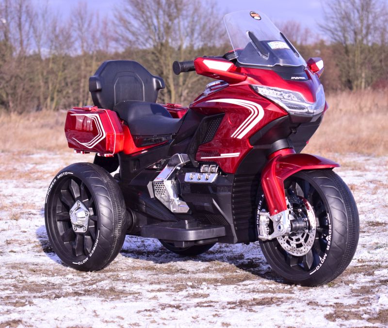MEGA MOTOR TURYSTYCZNY NA AKUMULATOR LAKIER, ŚWIATŁA/ HLW1688 - obrazek 6