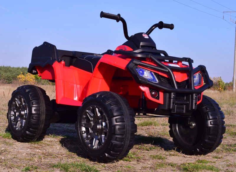 MEGA WIELKI QUAD 24 V, 2X100W, AMORTYZATORY, MIĘKKIE KOŁA, RADIO/0909-24V - obrazek 14