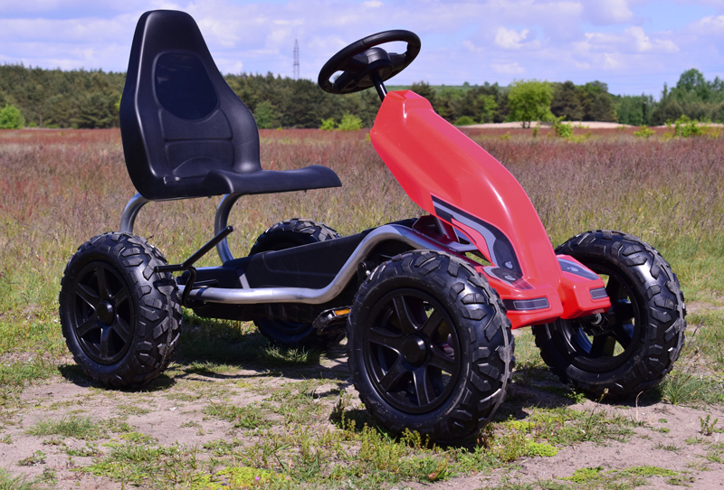 OLBRZYMI GOKART NA PEDAŁY, POMPOWANE KOŁA, PRZESUWANE SIEDZENIE,DO 100 KG/B012 - obrazek 5