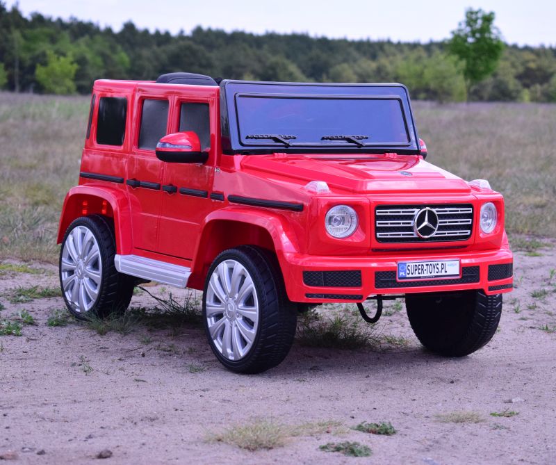 MERCEDES G500 NA AKUMULATOR MIĘKKIE KOŁA EVA, MIĘKKIE SIEDZENIE, LAKIEROWANY FULL OPCJA/JJ2077 - obrazek 5