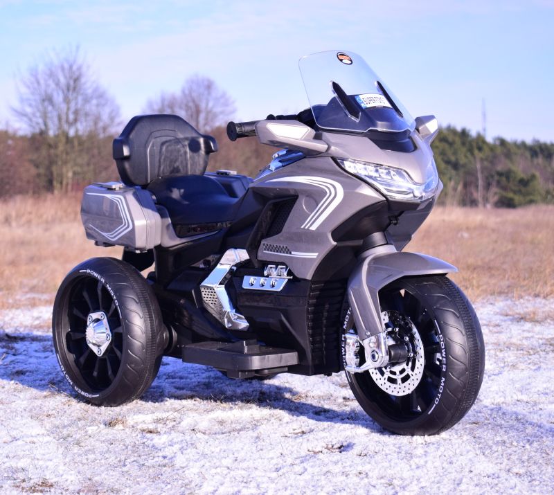 MEGA MOTOR TURYSTYCZNY NA AKUMULATOR , LAKIER, ŚWIATŁA/ HLW1688 - obrazek 5