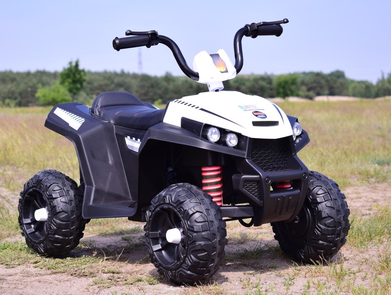 QUAD NA AKUMULATOR, DWA SILNIKI, DWA AKUMULATORY, MIĘKKIE KOŁA/S601 - obrazek 13