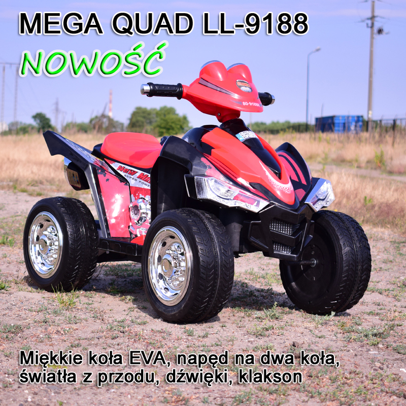 NAJNOWSZY OLBRZYMI QUAD SPORT, MIĘKKIE KOŁA STRONG 2/ LL9188 - obrazek 5