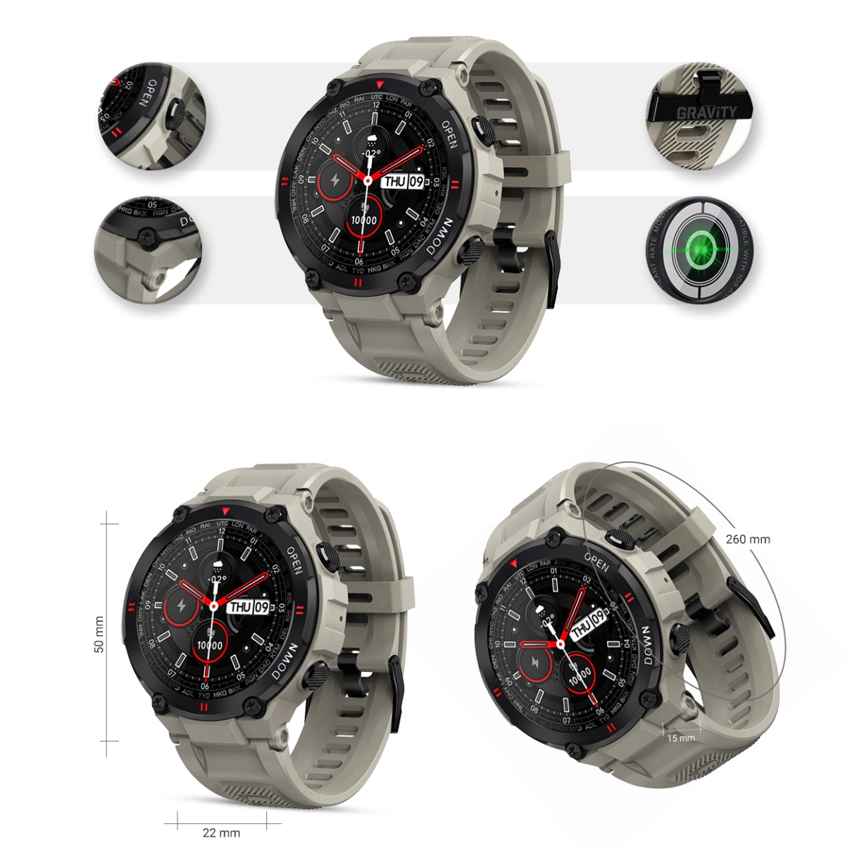 Smartwatch Gravity GT7-4 - obrazek 7