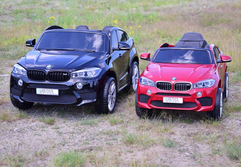 ORYGINALNE BMW X6M 2 OSOBOWE 2x120 WAT - W NAJLEPSZEJ WERSJI, MIĘKKIE SIEDZENIE, PILOT 2.4 GHZ, LAKIER/ 2168 - obrazek 2