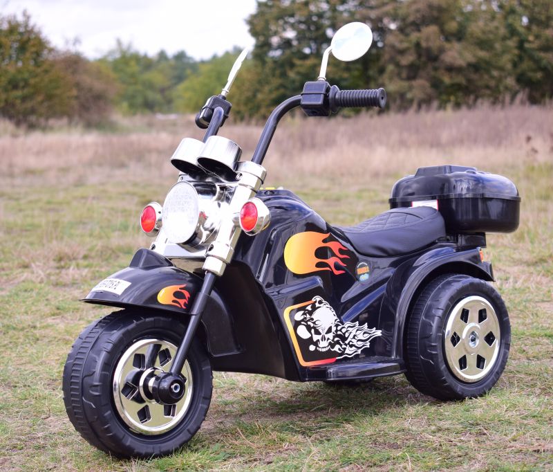 PIERWSZY MOTOR CHOPPER NA AKUMULATOR Z KUFERKIEM/LL777-1 - obrazek 6