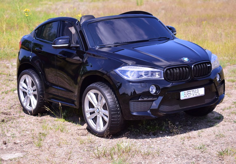 ORYGINALNE BMW X6M 2 OSOBOWE 2x120 WAT - W NAJLEPSZEJ WERSJI, MIĘKKIE SIEDZENIE, PILOT 2.4 GHZ, LAKIER/ 2168 - obrazek 3