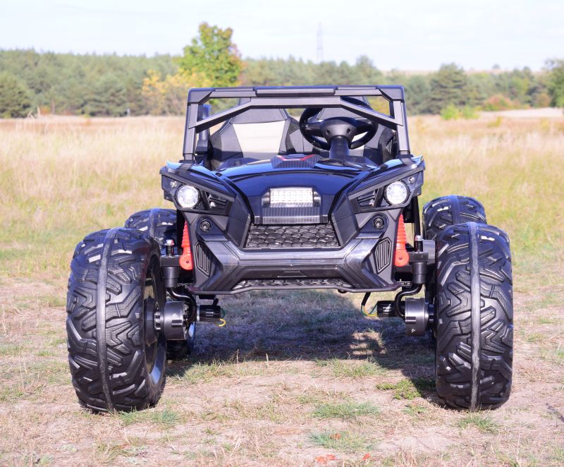 MEGA BUGGY DLA 2 DZIECI, 4 SILNIKI ( 310 W), 24V, MIĘKKIE SIEDZENIE, MIĘKKIE KOŁA, WALIZKA NA AKUMULATOR,/SX-2139 - obrazek 4