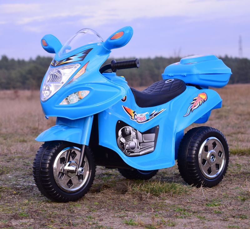Motorek dla maluszka, dźwięki, światła, miękkie siedzenie/LL1188 - obrazek 15