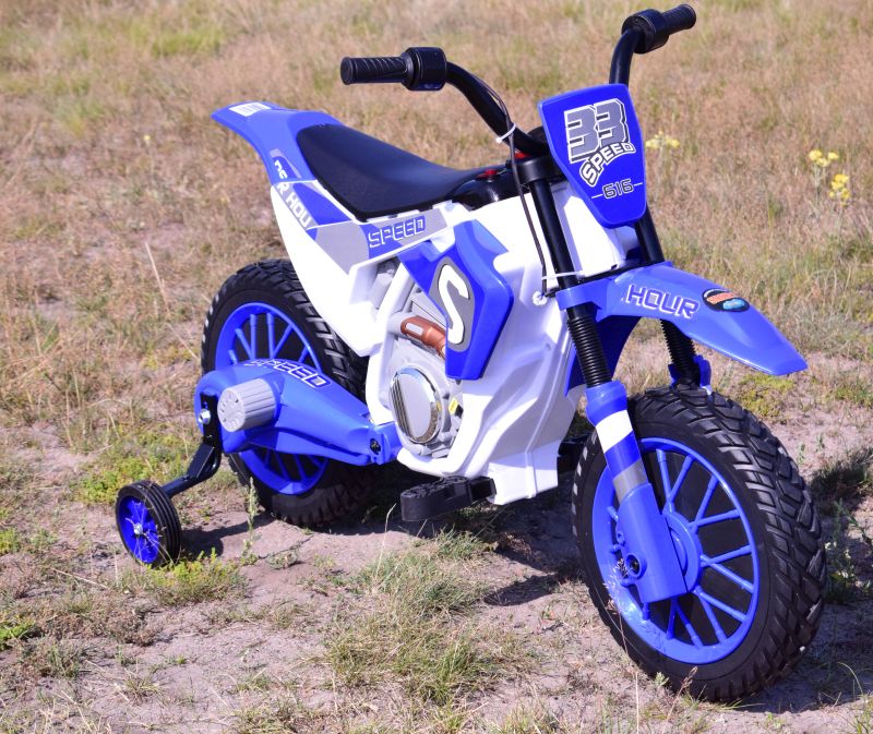 MEGA MOTOR ENDURO - MIĘKKIE KOŁA, AMORTYZATOR, 12V, WALIZKA SUPER JAKOŚĆ/XMX616 - obrazek 6