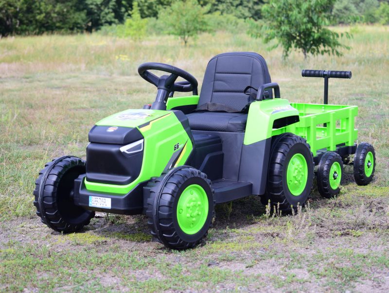 SUPER TRAKTOR "TRUCK"- NA AKUMULATOR Z PRZYCZEPĄ,WÓZEK,PILO T,APLIKACJA/DLSX18 - obrazek 7