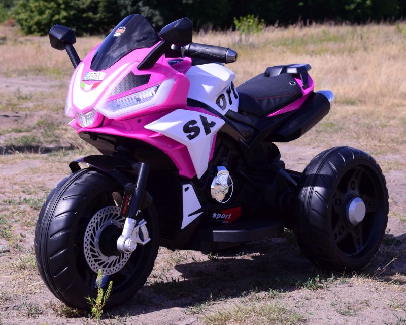 MEGA MOTOR 3 KOŁOWY SPORT, DWA SILNIKI , MIĘKKIE KOŁA, MIĘKKIE SIEDZENIE, GAZ W MANETCE/FB6886 - obrazek 10