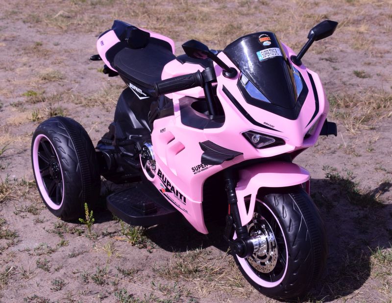 MEGA MOTOR 3 KOŁOWY BUPAITI, DWA SILNIKI , ŚWIECĄCE KOŁA/BPD-818 - obrazek 10