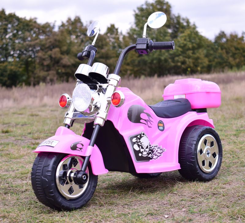 PIERWSZY MOTOR CHOPPER NA AKUMULATOR Z KUFERKIEM/LL777-1 - obrazek 13