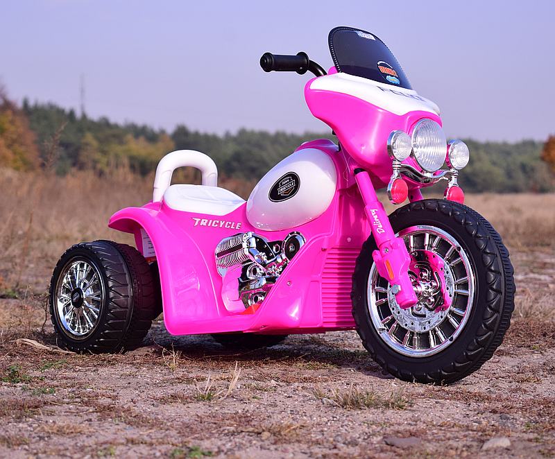 MOTOR POLICYJNY - PIERWSZY MOTOREK DLA DZIECKA, 3 KOŁOWY/JT568 - obrazek 6
