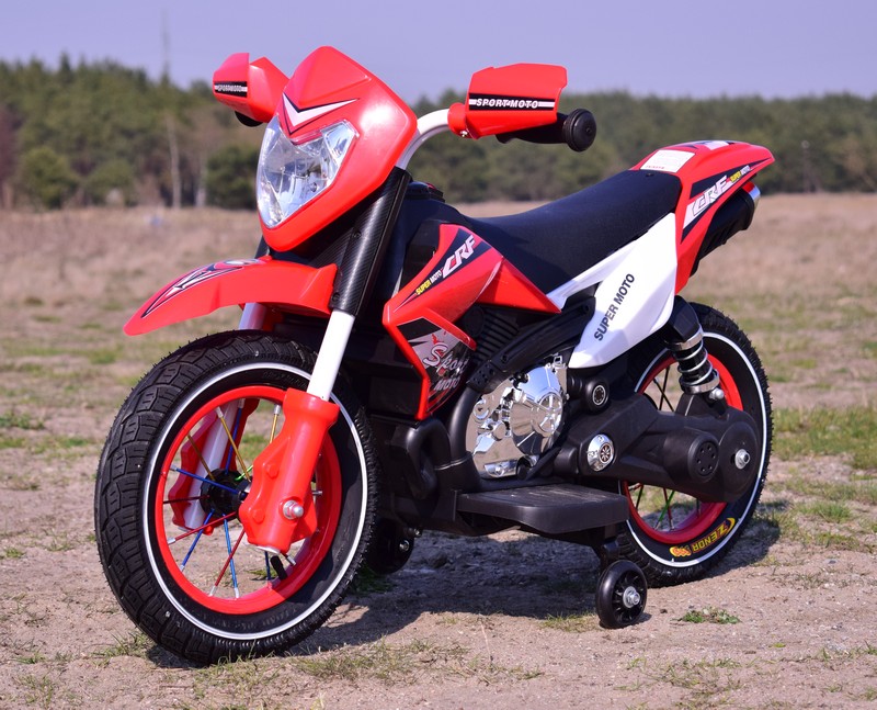 NAJNOWSZY MOTOR CROSSOWY CRF, POMPOWANE KOŁA, PANEL, DŹWIĘK, 2 SILNIKI /6186 - obrazek 7