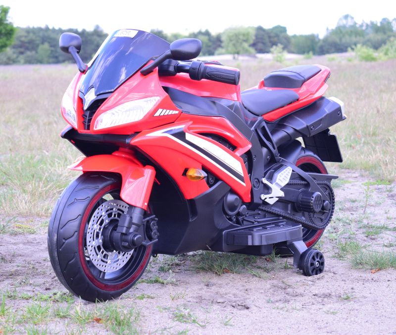 WIELKI MOTOR NA AKUMULATOR - GAZ W MANETCE, HAMULEC, ŚWIECĄCE KOŁA - SUPER JAKOSĆ/SD-R6 - obrazek 13