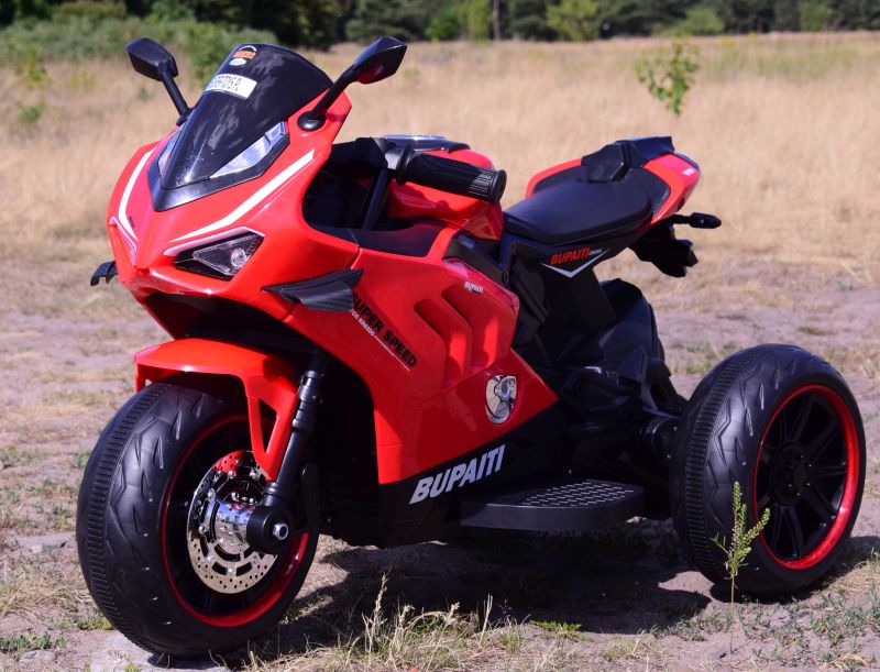 MEGA MOTOR 3 KOŁOWY BUPAITI, DWA SILNIKI , ŚWIECĄCE KOŁA/BPD-818 - obrazek 3