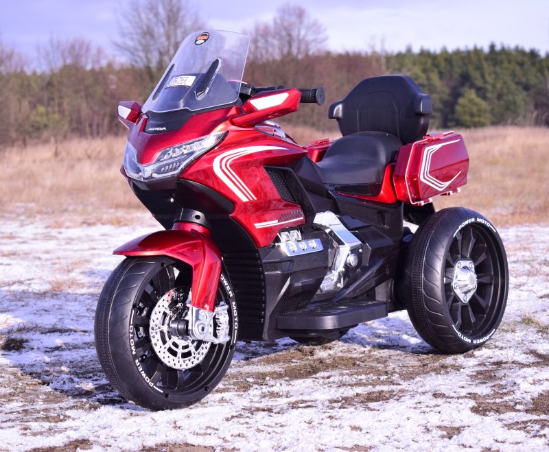 MEGA MOTOR TURYSTYCZNY NA AKUMULATOR LAKIER, ŚWIATŁA/ HLW1688 - obrazek 7