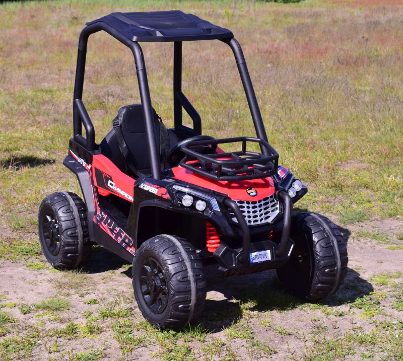 NAJNOWSZY BUGGY SPEED CHAMPION, MIĘKKIE KOŁA, MIĘKKIE SIEDZENIE, BLOKADA PRĘDKOŚCI, 4 BIEGOWA SKRZYNIA/ JS370B - obrazek 3