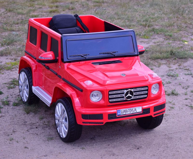 MERCEDES G500 NA AKUMULATOR MIĘKKIE KOŁA EVA, MIĘKKIE SIEDZENIE, LAKIEROWANY FULL OPCJA/JJ2077 - obrazek 6