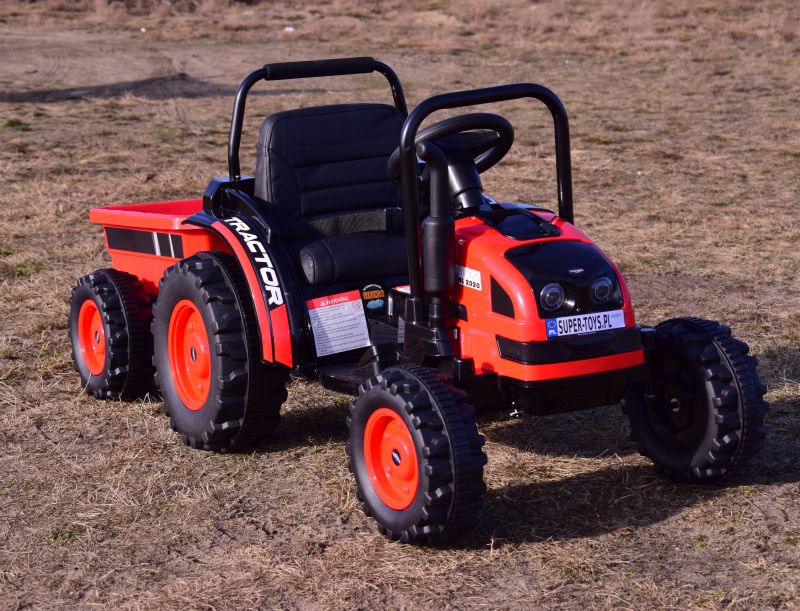 MEGA TRAKTOR Z PRZYCZEPĄ. MIĘKKIE SIEDZENIE, PILOT, RADIO FM/HL388 - obrazek 3
