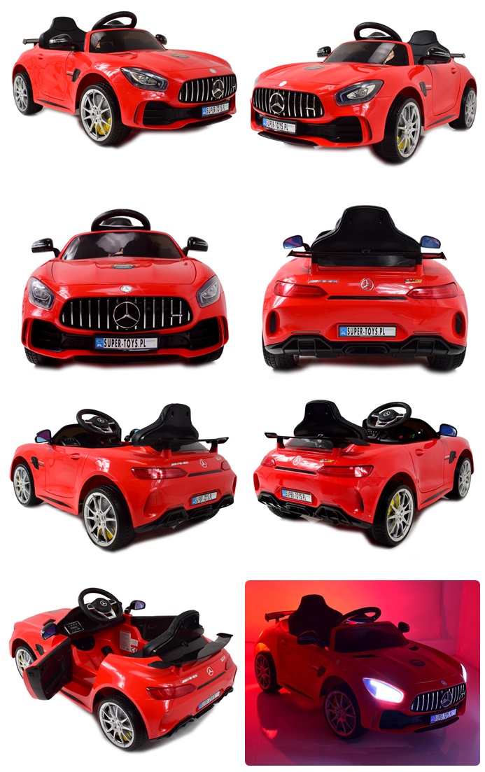 MERCEDES GT R, MIĘKKIE KOŁA EVA, MIĘKKIE SIEDZENIE FULL OPCJA/HL288 - obrazek 14