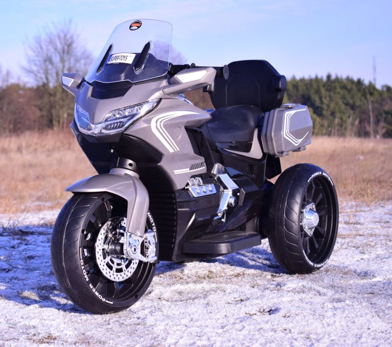 MEGA MOTOR TURYSTYCZNY NA AKUMULATOR , LAKIER, ŚWIATŁA/ HLW1688 - obrazek 6